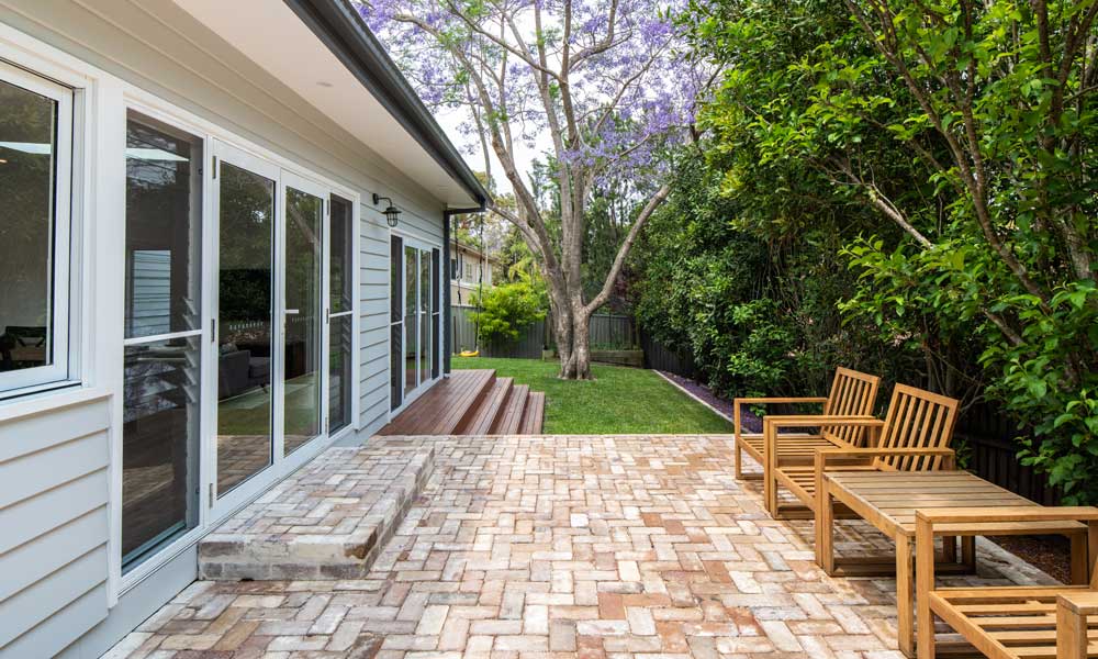 A spacious home revamp and backyard design